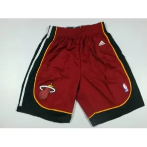 Miami Heat Red NBA Shorts 8AAU
