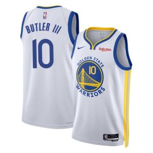 ead3b78ed355e7887d5ff40251904f1a.jpeg Men's Golden State Warriors #10 Jimmy Butler III White 2025 Association Edition Swingman Stitched Basketball Jersey APG4