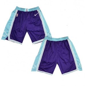 Men's Los Angeles Lakers Purple Shorts (Run Small) AFVA