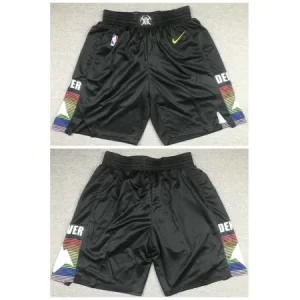 Men's Denver Nuggets Black Shorts (Run Small)
