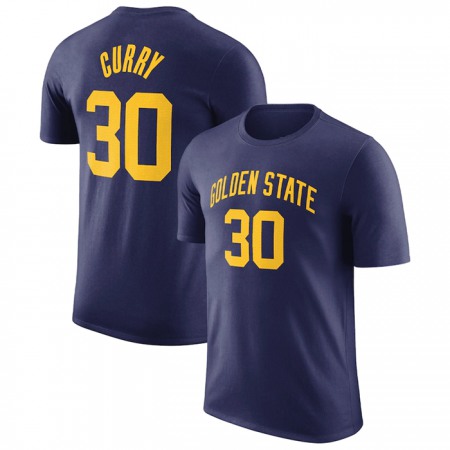 f3382fe4018e7abbbb47427d36fcdeb4.jpeg Men's Golden State Warriors #30 Stephen Curry Navy 2022/23 Statement Edition Name & Number T-Shirt