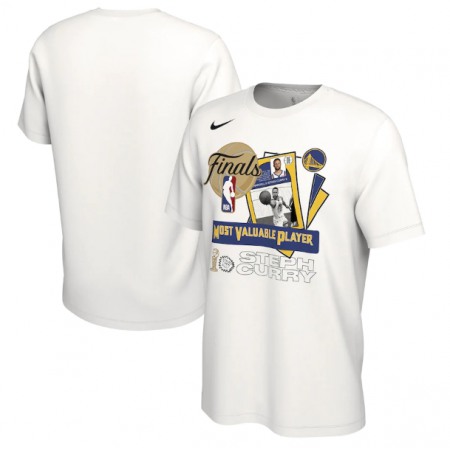 f41cd8157745f2fc83cd9746c972ca80.jpeg Men's Golden State Warriors 2021-2022 White NBA Finals Champions MVP T-Shirt