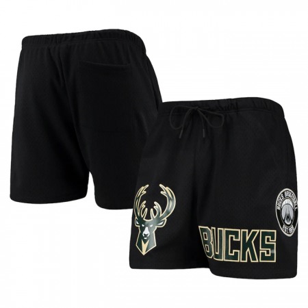 f78c7e0a39c16045e2da6f6f162524c8.jpeg Men's Milwaukee Bucks Black Chenille Shorts