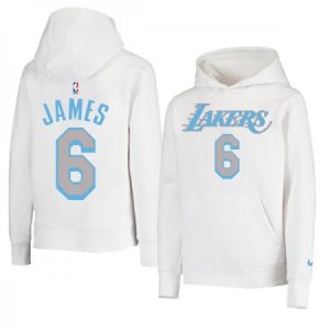 fa0835121b8a4611bb78b012f0cc4a63.jpeg Men's Los Angeles Lakers #6 LeBron James 2021 White Pullover Hoodie