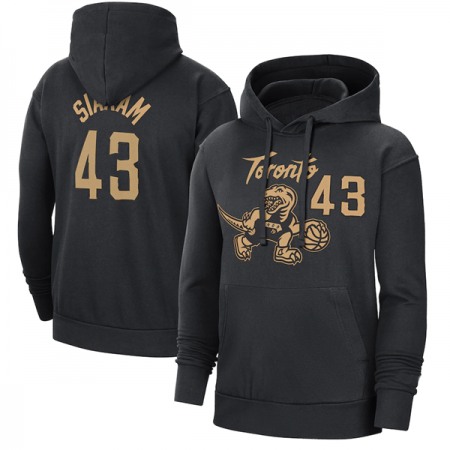 fb27e2c01424faa727afbe0baa694b3c.jpeg Men's Toronto Raptors #43 Pascal Siakam Black Pullover Hoodie