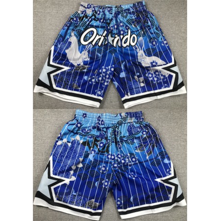 Men's Orlando Magic Blue Shorts(Run Small) HF8R