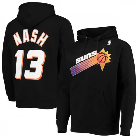ffd0f2085ab22bf36271cd97507d4c92.jpeg Men's Phoenix Suns #13 Steve Nash 2021 Black Pullover Hoodie