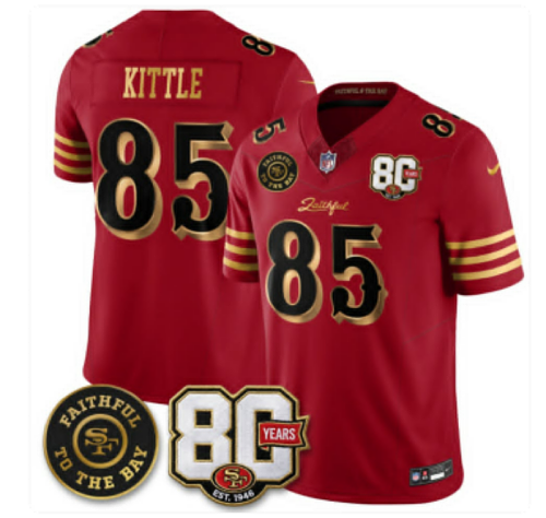 yp248913869-001 San Francisco 49ers Football Jersey Men's Stitched NFL Elite Jersey KQ001 - 2026-27