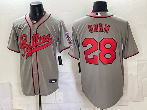 Philadelphia Phillies Throwback Baseball Jersey New Cool Base Stitched MLB Jersey KQ018 - 2026-27