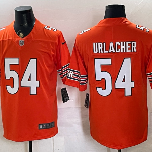 Men’s Bears #54 Brian Urlacher Orange Throwback Football Jersey Men’s Stitched NFL Elite Jersey KQ001 – 2026–27