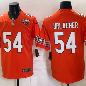 Men’s Bears #54 Brian Urlacher Orange Throwback Football Jersey Men’s Stitched NFL Elite Jersey KQ003 – 2026–27