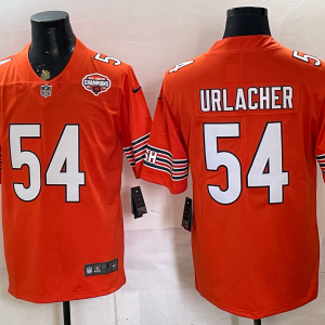Men’s Bears #54 Brian Urlacher Orange Throwback Football Jersey Men’s Stitched NFL Elite Jersey KQ004 – 2026–27
