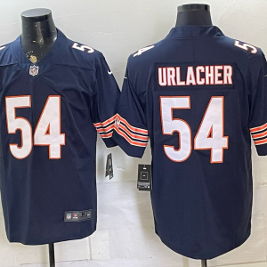 Men’s Bears #54 Brian Urlacher Navy Blue Throwback Football Jersey Men’s Stitched NFL Elite Jersey KQ006 – 2026–27