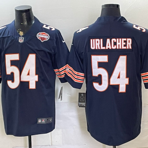 Men’s Bears #54 Brian Urlacher Navy Blue Throwback Football Jersey Men’s Stitched NFL Elite Jersey KQ007 – 2026–27