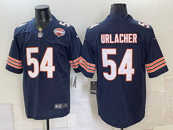 yp249205703-007 Men’s Bears #54 Brian Urlacher Navy Blue Throwback Football Jersey Men’s Stitched NFL Elite Jersey KQ007 – 2026–27