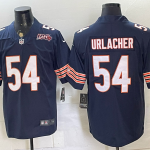 Men’s Bears #54 Brian Urlacher Navy Blue Throwback Football Jersey Men’s Stitched NFL Elite Jersey KQ009 – 2026–27