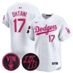Men’s Dodgers #17 Shohei Ohtani White Special Edition Baseball Jersey New Cool Base Stitched MLB Jersey KQ013 – 2026–27
