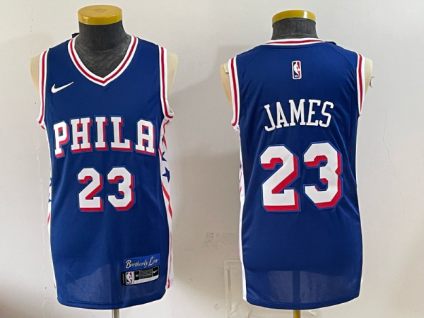 yp249205703-042 Men’s 76ers #23 LeBron James Assorted Throwback Basketball Jersey Swingman Stitched NBA Basketball Jersey KQ042 – 2026–27