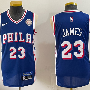 Men’s 76ers #23 LeBron James Assorted Throwback Basketball Jersey Swingman Stitched NBA Basketball Jersey KQ043 – 2026–27