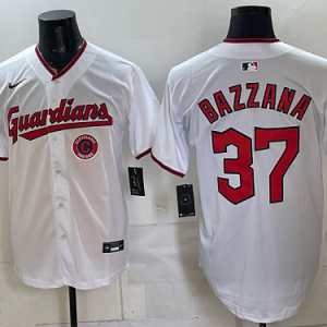 yp250168222-006 Guardians #37 Travis Bazzana White Home Baseball Jersey New Cool Base Stitched MLB Jersey KK006 – 2026–27