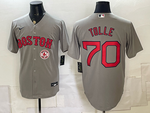 Red Sox #70 Payton Tolle Gray and White Special Edition Baseball Jersey New Cool Base Stitched MLB Jersey KK022 – 2026–27