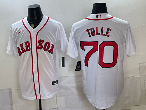 Red Sox #70 Payton Tolle Gray and White Special Edition Baseball Jersey New Cool Base Stitched MLB Jersey KK023 – 2026–27