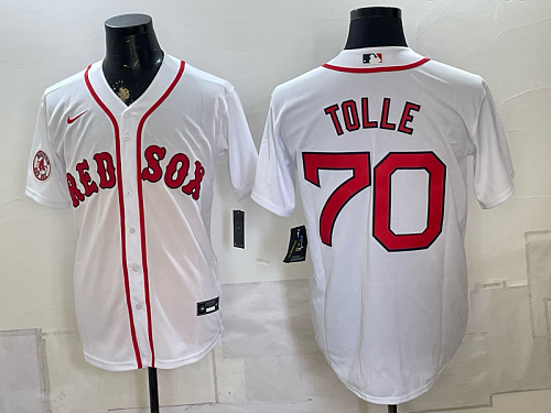 yp250168222-024 Red Sox #70 Payton Tolle Gray and White Special Edition Baseball Jersey New Cool Base Stitched MLB Jersey KK024 – 2026–27