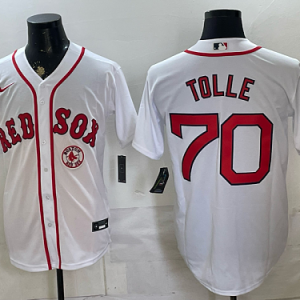 yp250168222-026 Red Sox #70 Payton Tolle Gray and White Special Edition Baseball Jersey New Cool Base Stitched MLB Jersey KK026 – 2026–27