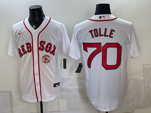 Red Sox #70 Payton Tolle Gray and White Special Edition Baseball Jersey New Cool Base Stitched MLB Jersey KK026 – 2026–27