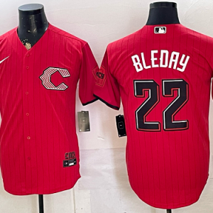 yp250168222-033 Reds #22 JJ Bleday Red Alternate Baseball Jersey New Cool Base Stitched MLB Jersey KK033 – 2026–27
