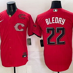 yp250168222-034 Reds #22 JJ Bleday Red Alternate Baseball Jersey New Cool Base Stitched MLB Jersey KK034 – 2026–27