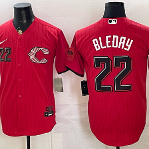 yp250168222-036 Reds #22 JJ Bleday Red Alternate Baseball Jersey New Cool Base Stitched MLB Jersey KK036 – 2026–27