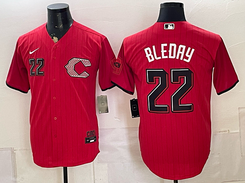 yp250168222-036 Reds #22 JJ Bleday Red Alternate Baseball Jersey New Cool Base Stitched MLB Jersey KK036 – 2026–27