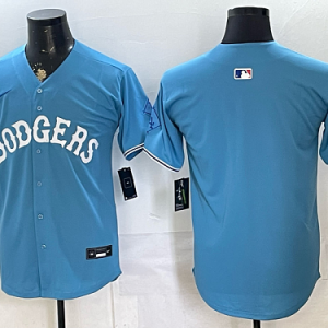 Dodgers Powder Blue Special Edition Baseball Jersey New Cool Base Stitched MLB Jersey KK041 – 2026–27