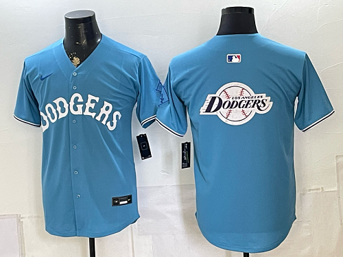 Dodgers Powder Blue Special Edition Baseball Jersey New Cool Base Stitched MLB Jersey KK043 – 2026–27