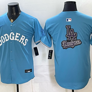 Dodgers Powder Blue Special Edition Baseball Jersey New Cool Base Stitched MLB Jersey KK044 – 2026–27