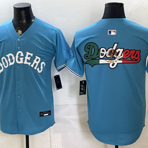 Dodgers Powder Blue Special Edition Baseball Jersey New Cool Base Stitched MLB Jersey KK046 – 2026–27