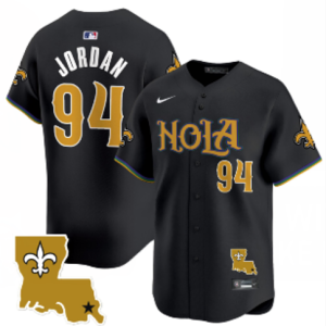 Saints #94 Cameron Jordan Black and Gold Louisiana Heritage Football Jersey Men’s Stitched NFL Elite Jersey KK001 – 2026–27