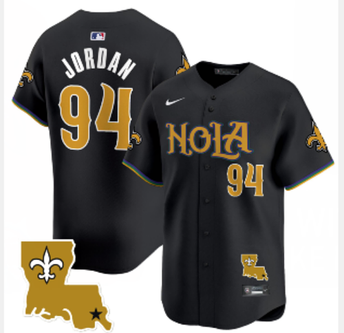 Saints #94 Cameron Jordan Black and Gold Louisiana Heritage Football Jersey Men’s Stitched NFL Elite Jersey KK001 – 2026–27