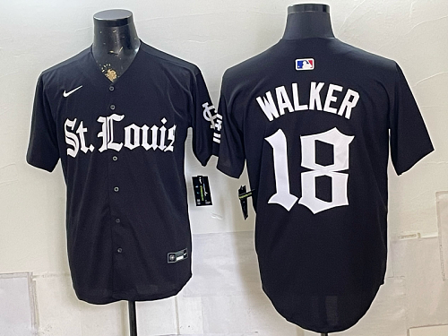 yp250665319-026 Cardinals #18 Jordan Walker Navy Blue Throwback Baseball Jersey New Cool Base Stitched MLB Jersey KK026 – 2026–27