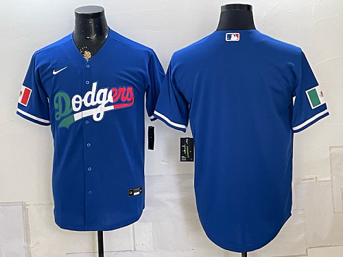 Dodgers Royal Blue Mexico Heritage Baseball Jersey New Cool Base Stitched MLB Jersey KK049 – 2026–27