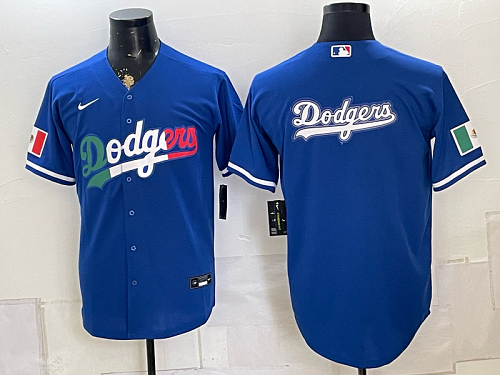 Dodgers Royal Blue Mexico Heritage Baseball Jersey New Cool Base Stitched MLB Jersey KK052 – 2026–27