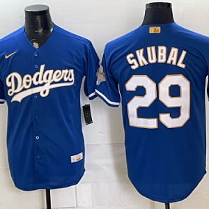 Dodgers #29 Tarik Skubal Royal Blue Special Edition Baseball Jersey New Cool Base Stitched MLB Jersey KK055 – 2026–27