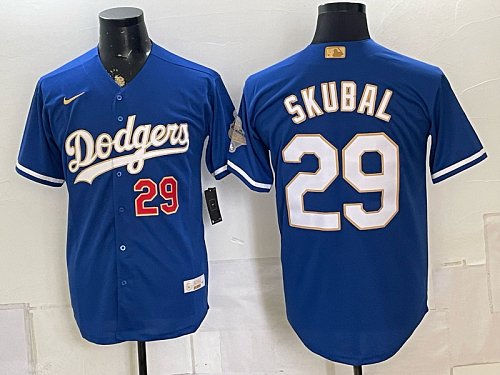 yp250665319-056 Dodgers #29 Tarik Skubal Royal Blue Special Edition Baseball Jersey New Cool Base Stitched MLB Jersey KK056 – 2026–27