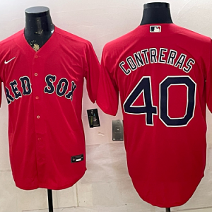 Red Sox #40 Willson Contreras Red Alternate Baseball Jersey New Cool Base Stitched MLB Jersey KK001 – 2026–27