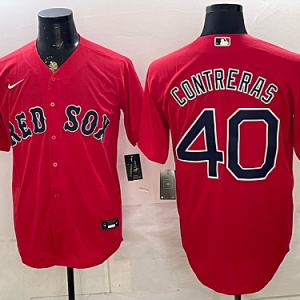 Red Sox #40 Willson Contreras Red Alternate Baseball Jersey New Cool Base Stitched MLB Jersey KK003 – 2026–27