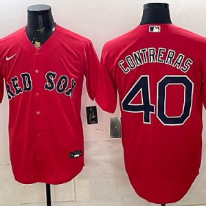 Red Sox #40 Willson Contreras Red Alternate Baseball Jersey New Cool Base Stitched MLB Jersey KK006 – 2026–27