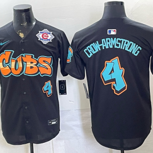 yp251044769-019 Cubs #4 Pete Crow-Armstrong Navy Blue Special Edition Baseball Jersey New Cool Base Stitched MLB Jersey KK019 – 2026–27