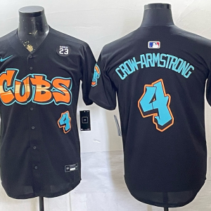 yp251044769-020 Cubs #4 Pete Crow-Armstrong Navy Blue Special Edition Baseball Jersey New Cool Base Stitched MLB Jersey KK020 – 2026–27