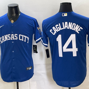 yp251173350-001 Royals #14 Jac Caglianone Royal Blue Alternate Baseball Jersey New Cool Base Stitched MLB Jersey KKP001 – 2026–27